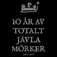 raubbau - 10 år av totalt jävla mörker. 10th anniversary t-shirt
